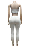 Moon Print Tank Top and Pants Set