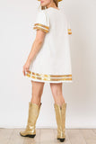 Sequin Football Casual Dress