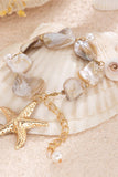 Starfish Pendant Shell Bracelet