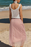 Crochet Beach Cover-Up Top