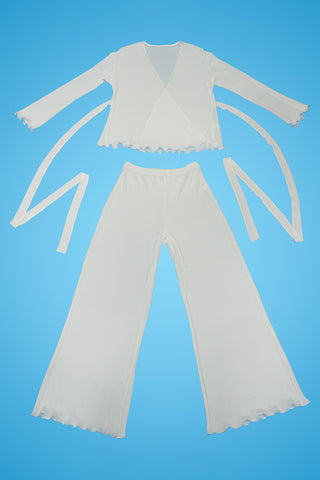 Elegant Two-Piece Flowing Set
