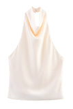 Chic Halter Neck Tank Top