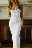 Glamorous Maxi Dress with Embellishments