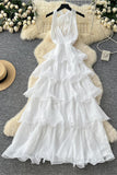 Tiered Ruffle Maxi Dress
