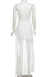 Layered Evening Maxi Dress