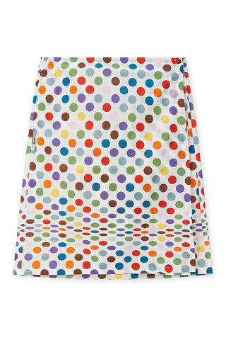 Vibrant Polka Dot Mini Dress