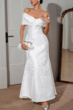 Elegant Off-Shoulder Maxi Dress