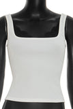 Square-Neck Fitted Tank