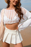 Crochet Beach Cover-Up Sweater