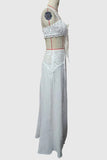 Elegant Two-Piece Skirt Set