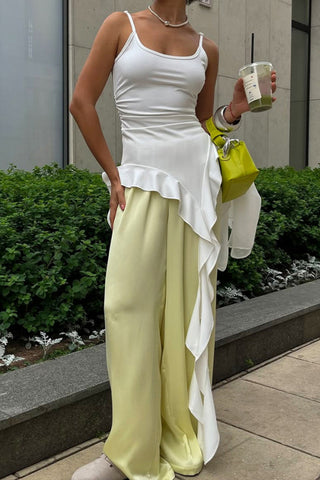 Elegant Asymmetric Hem Camisole