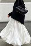 Elegant A-Line Casual Skirt