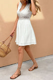 Lace Crochet Casual Dress