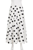 Polka Dot Maxi Skirt