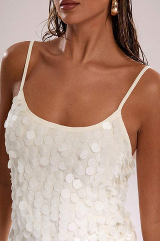 Sequin Embellished Camisole Top