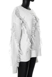 Frayed Detail Sweater