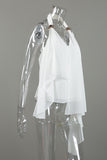 Halter Neck Layered Blouse