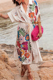 Floral Print Casual Dress