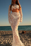 Floral Lace Skirt Set