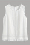 Ruffle Trim Short Set