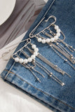 Pearl-Embellished Safety Pin Accessories