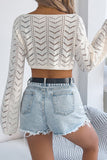 Sequin Fishnet Two-Piece Cover-Up Set