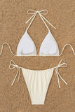 Embellished Palm Tree Bikini Set