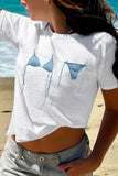Graphic Bikini Design T-Shirt