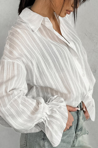 Classic Striped Button-Down Shirt