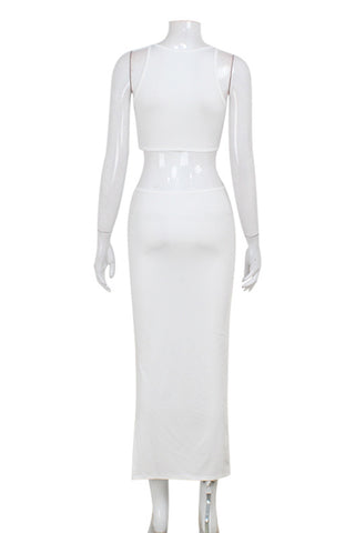 Cut-Out Detail Casual Dress