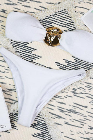 Elegant One-Shoulder Bikini Set