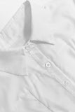 Elegant Button-Down Casual Dress