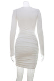 Elegant Cut-Out Evening Dress