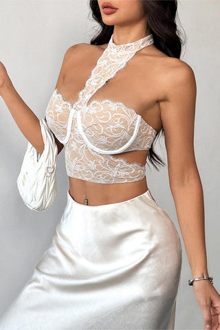 Lace Halter Camisole