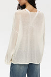Simple Long-Sleeve Crewneck Tee