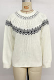 Scandinavian-Inspired Patterned Sweater