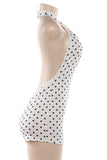 Polka Dot Halter Romper