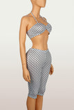 Polka Dot Halter Pants Set