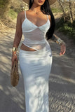 Sleek Cutout Evening Dress