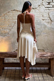 Chic Lace-Trim Skirt Set