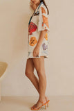 Printed Short Set