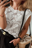 Sleeveless Crochet Tank Top