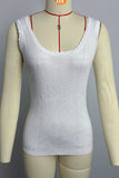 Scalloped-Edge Tank Top