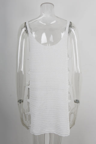 Open-Knit Beach Cover-Up