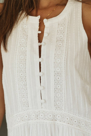 Sleeveless A-Line Casual Dress