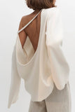 Oversized Knit Top