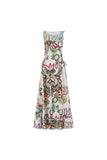 Sleeveless Floral Print Maxi Dress