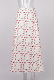 Floral Print Skirt