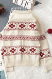 Snowflake Pattern Sweater