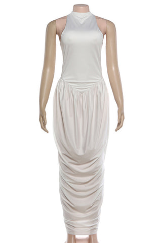 Elegant Ruched Evening Gown